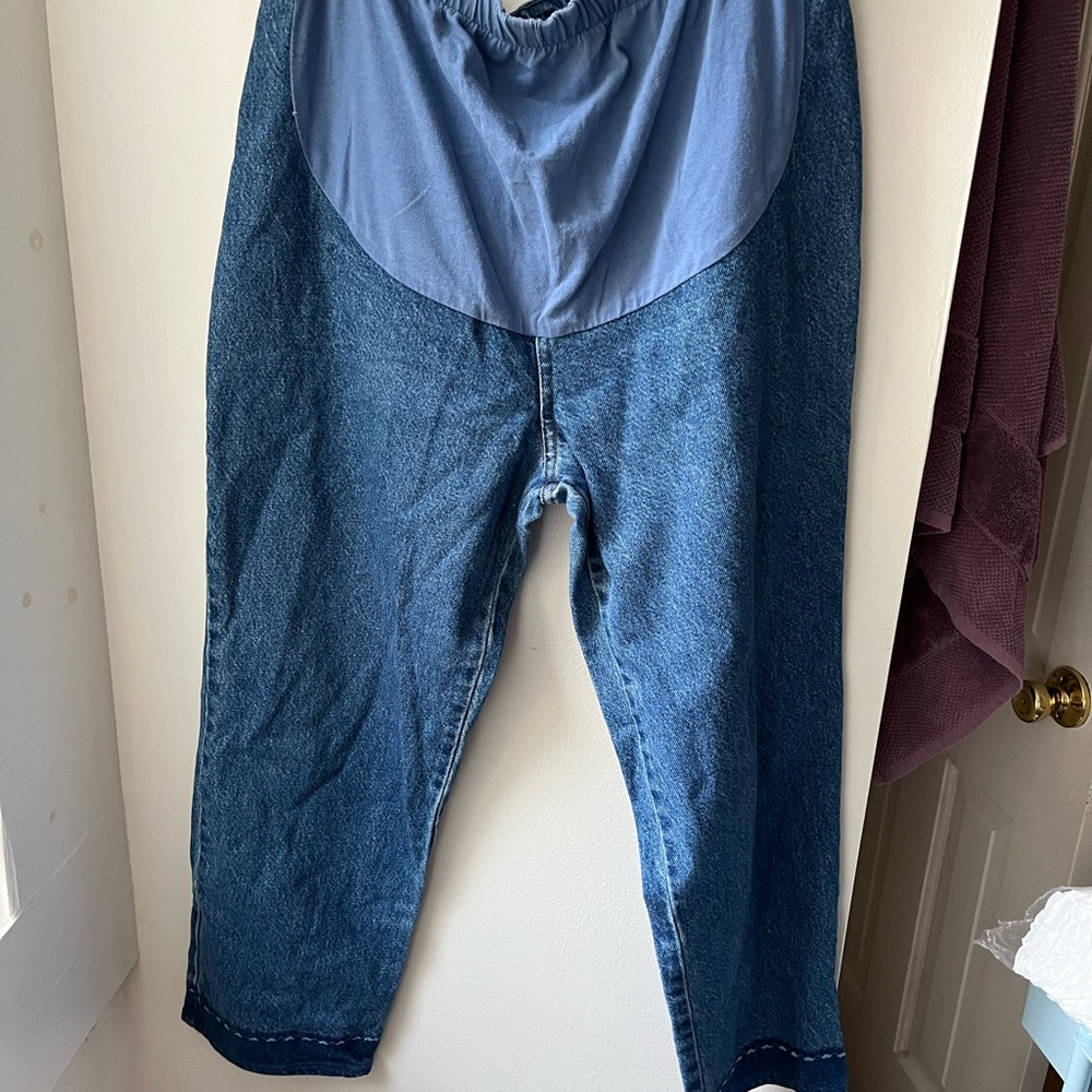 Vintage Maternity Jeans Large